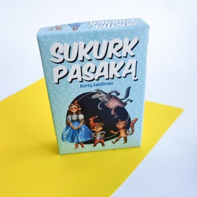 Kortų žaidimas "Sukurk pasaką" 4