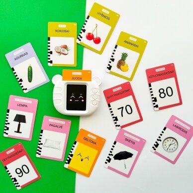Yes For Skills lietuviškai įgarsintos kortelės „Šnekančios kortelės“, kalbančios lietuviškai 7